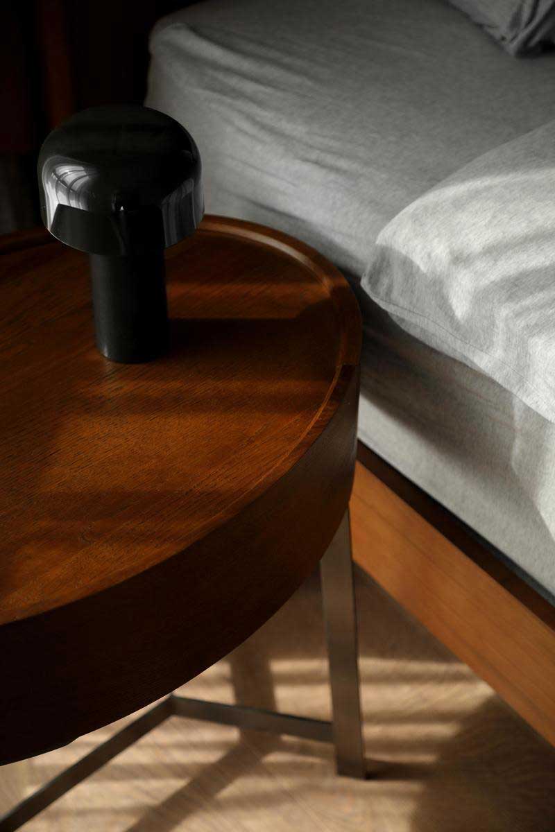 深圳龍崗區(qū)美式復古風家裝裝修實景圖主臥家具