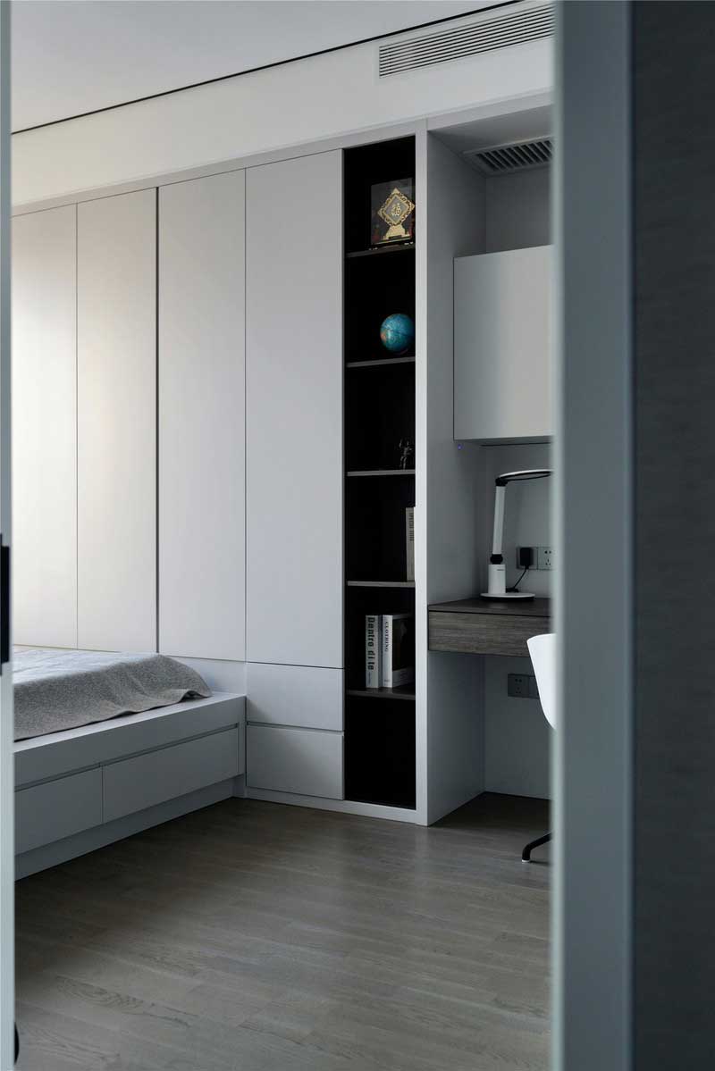 深圳龍華區2021年極簡風格新房裝修案例次臥 深圳龍華區2021年極簡風格新房裝修案例次臥