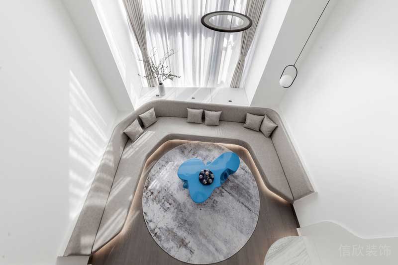 深圳寶安現代白色調家庭裝修案例客廳沙發(fā) 深圳寶安現代白色調家庭裝修案例客廳沙發(fā)