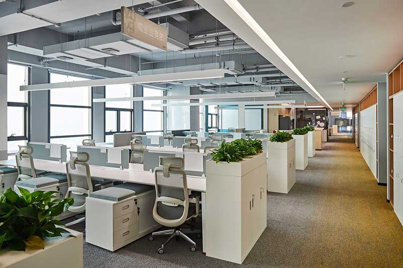 寶安區簡約風格辦公室裝修設計開放式辦公區 寶安區簡約風格辦公室裝修設計開放式辦公區