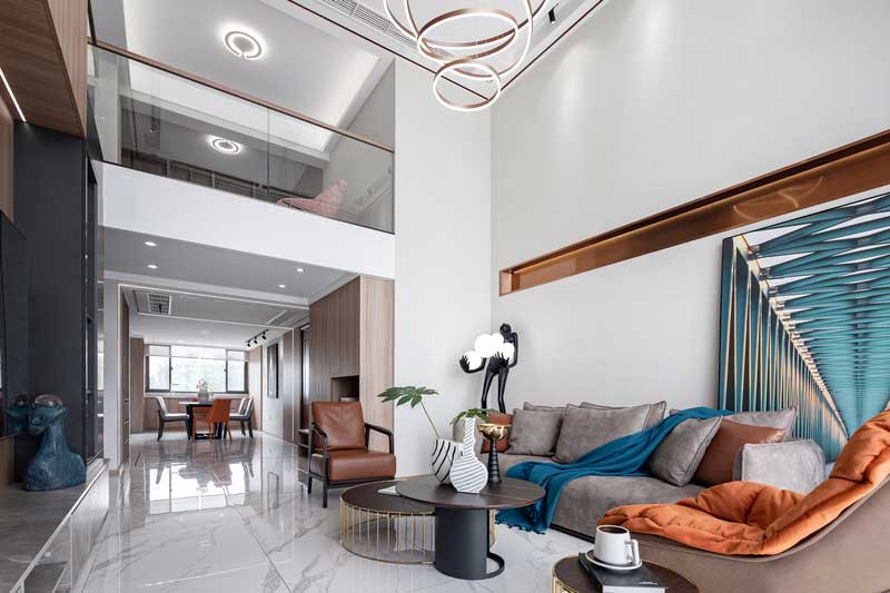 深圳羅湖區現代輕奢風家居裝修設計客廳家具 深圳羅湖區現代輕奢風家居裝修設計客廳家具