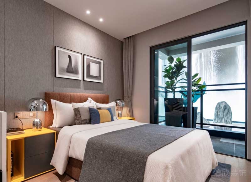 深圳寶安區現代風格家裝豪華裝修設計次臥 深圳寶安區現代風格家裝豪華裝修設計次臥
