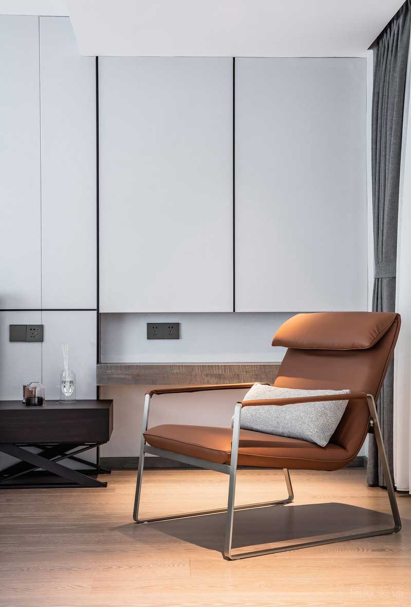 深圳南山極簡風(fēng)格家庭三居室裝修設(shè)計(jì)圖女兒房家具組合