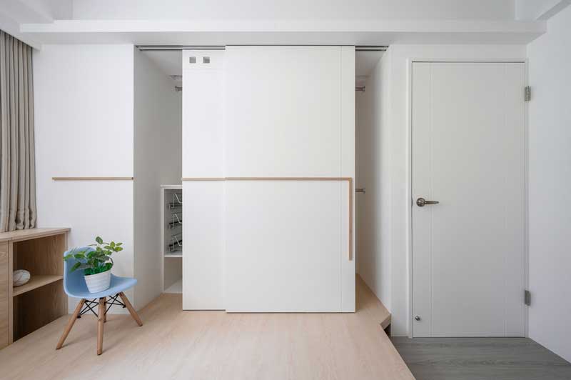 深圳寶安區石巖北歐風格家居裝修設計臥室 深圳寶安區石巖北歐風格家居裝修設計臥室