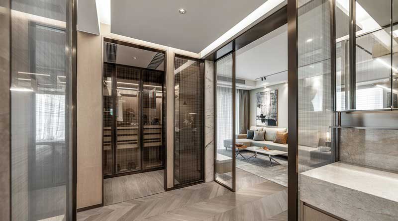 深圳龍華新區(qū)家庭新房衣帽間設計圖