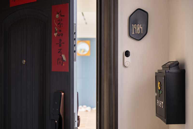 深圳鹽田區三房小戶型家裝裝修-入戶門牌 深圳鹽田區三房小戶型家裝裝修-入戶門牌