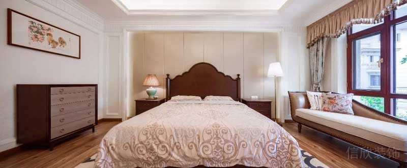 深圳寶安碧桂園簡(jiǎn)歐風(fēng)格別墅樣板間設(shè)計(jì)主臥 深圳寶安碧桂園簡(jiǎn)歐風(fēng)格別墅樣板間設(shè)計(jì)主臥