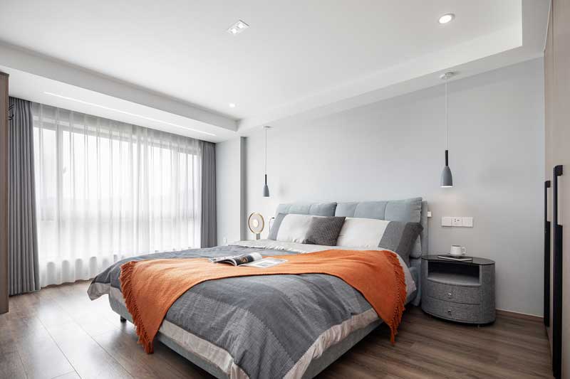 深圳羅湖區現代輕奢風家居裝修設計主臥 深圳羅湖區現代輕奢風家居裝修設計主臥