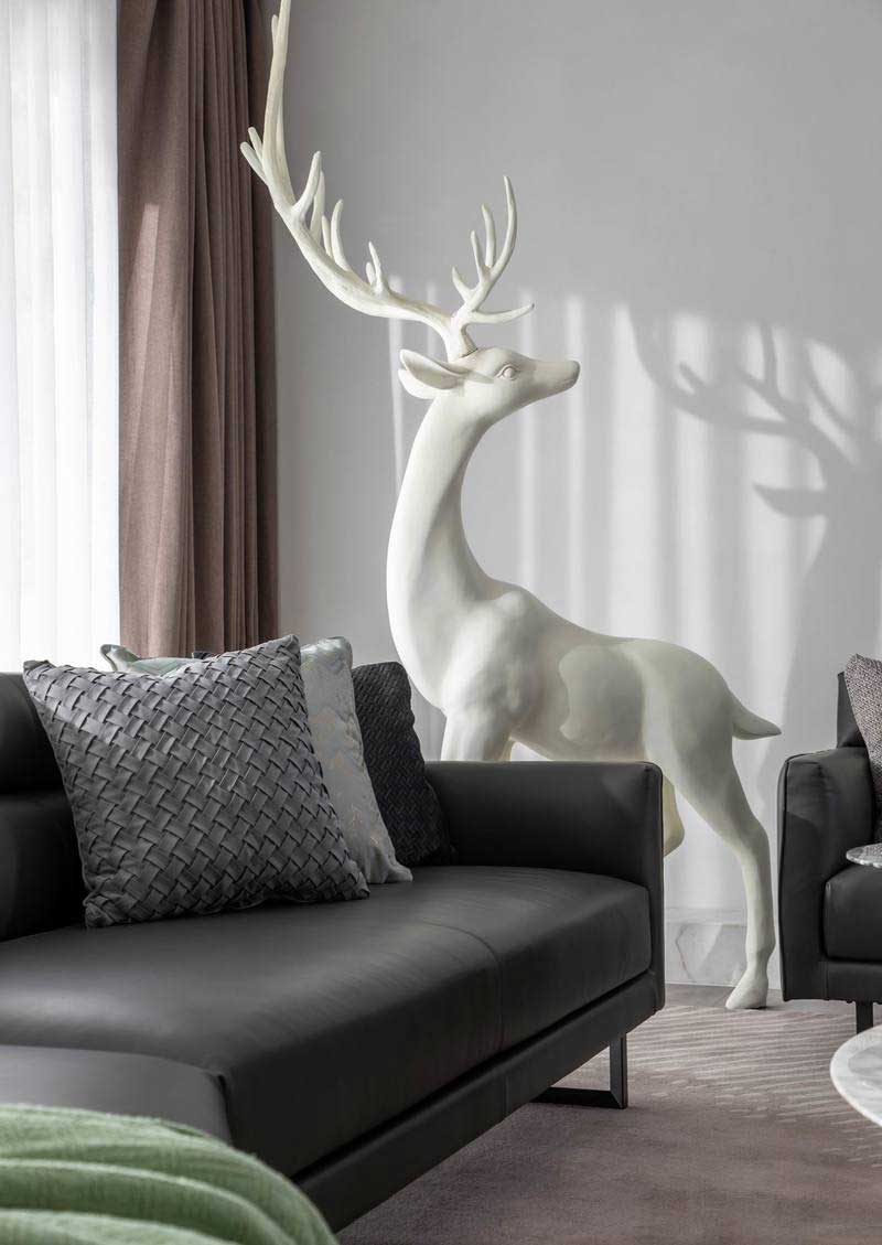 深圳羅湖區極簡風80平方復式小戶型裝修設計光影效果 深圳羅湖區極簡風80平方復式小戶型裝修設計光影效果