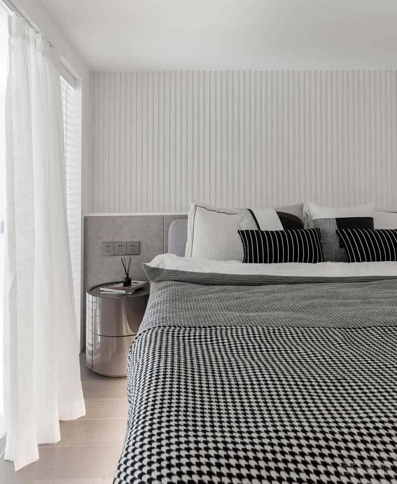 深圳寶安現代白色調家庭裝修案例臥室 深圳寶安現代白色調家庭裝修案例臥室