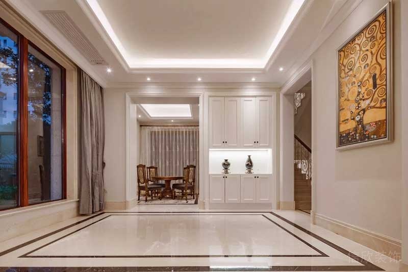 深圳寶安碧桂園簡(jiǎn)歐風(fēng)格別墅樣板間設(shè)計(jì)玄關(guān) 深圳寶安碧桂園簡(jiǎn)歐風(fēng)格別墅樣板間設(shè)計(jì)玄關(guān)