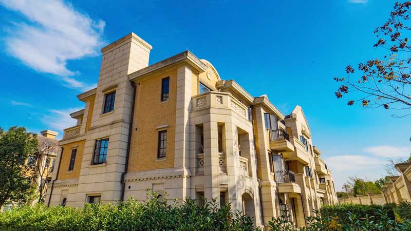 深圳龍崗區(qū)橫崗輕奢風(fēng)格新房裝修工程外觀