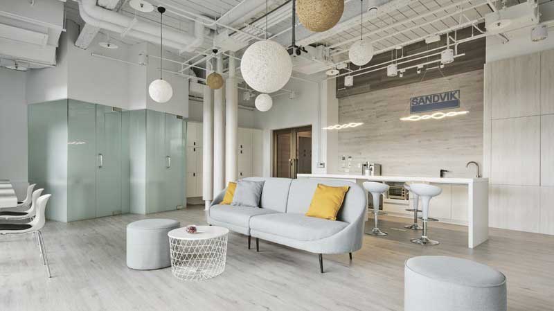 深圳寶安區淺色系簡約風格辦公室裝修天花 深圳寶安區淺色系簡約風格辦公室裝修天花