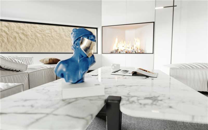 鹽田區極簡風格辦公室裝修設計藝術雕塑裝飾品 鹽田區極簡風格辦公室裝修設計藝術雕塑裝飾品