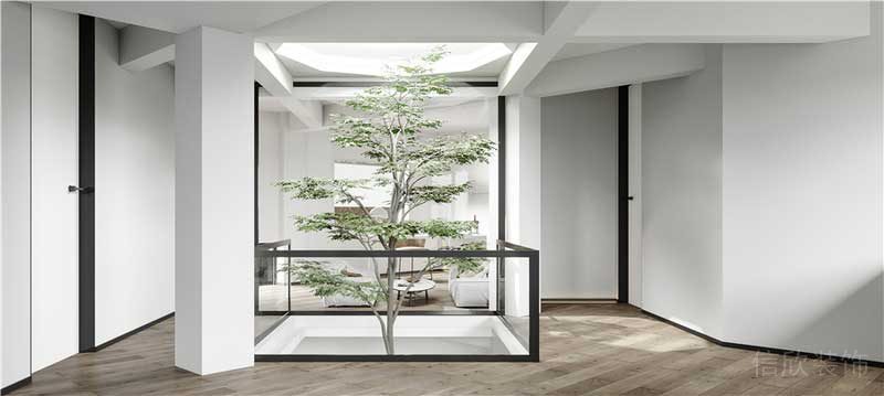 鹽田區極簡風格辦公室裝修設計過道空間 鹽田區極簡風格辦公室裝修設計過道空間