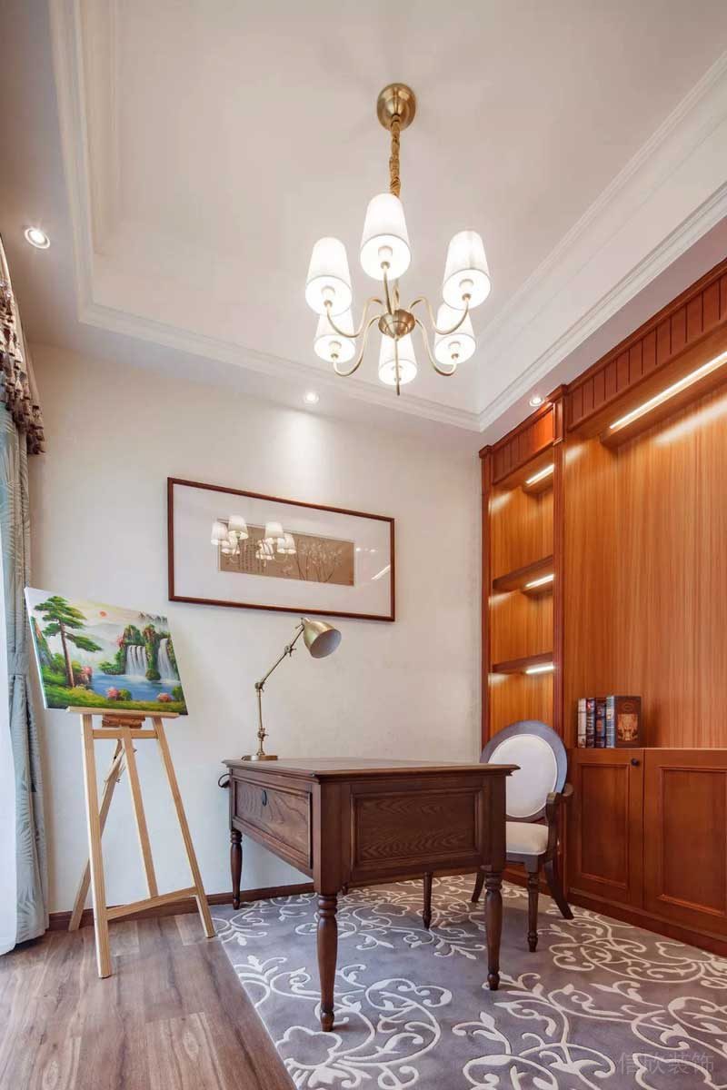 深圳寶安碧桂園簡(jiǎn)歐風(fēng)格別墅樣板間設(shè)計(jì)畫室 深圳寶安碧桂園簡(jiǎn)歐風(fēng)格別墅樣板間設(shè)計(jì)畫室