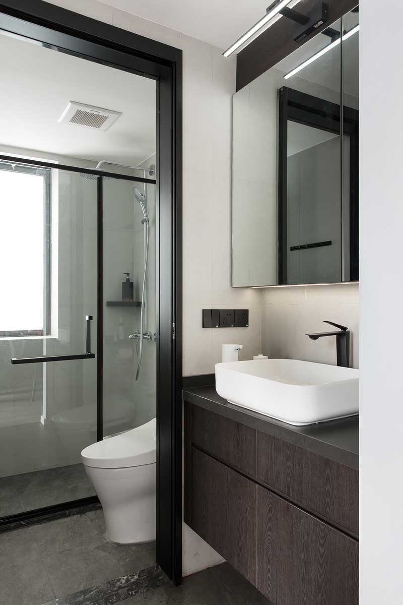 南山精致簡約的家裝設計案例衛(wèi)生間