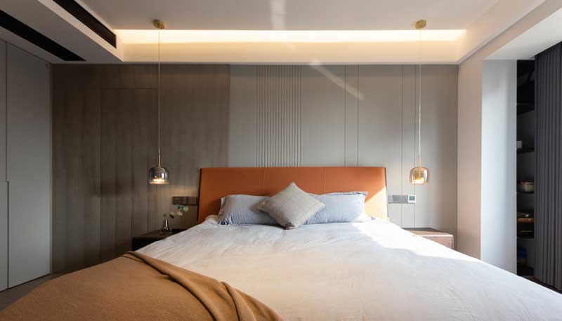 深圳羅湖區現代簡約家庭新房裝修主臥 深圳羅湖區現代簡約家庭新房裝修主臥