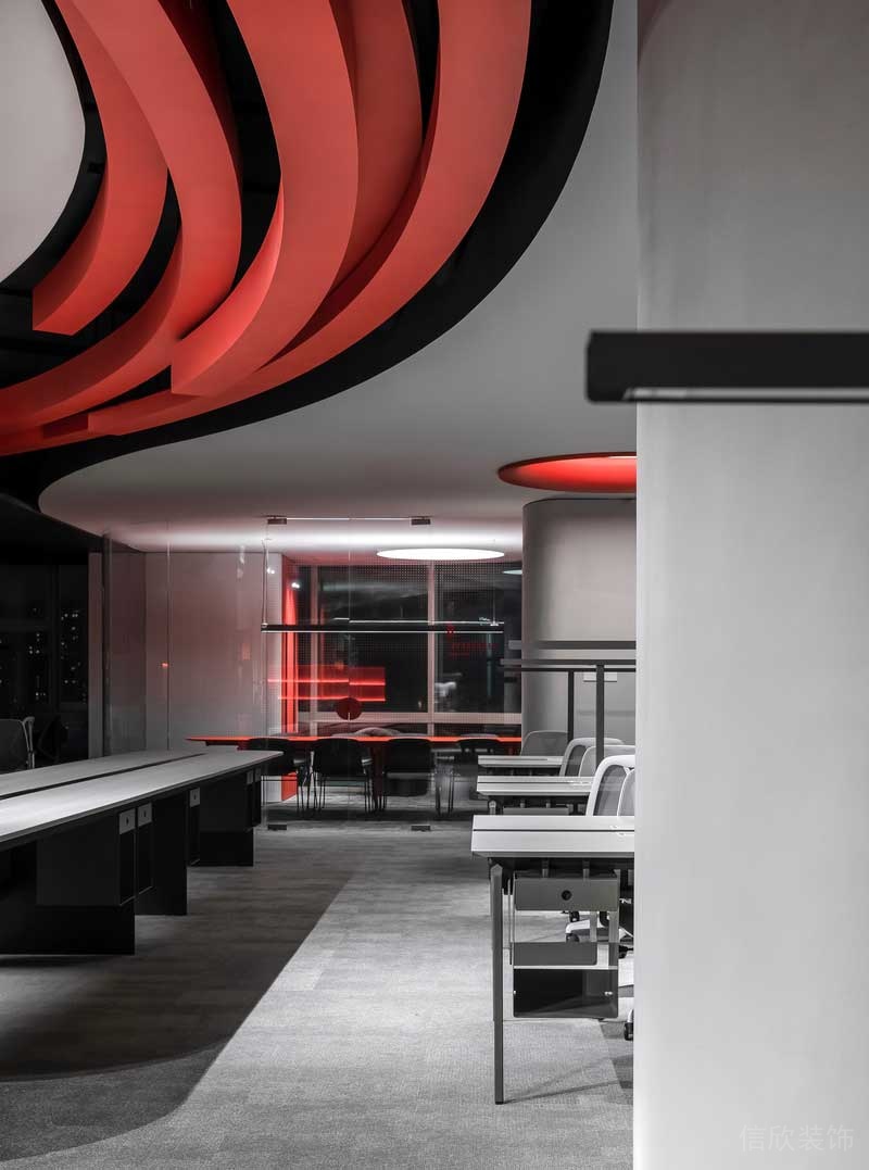 深圳南山前海現代風格辦公室裝修設計地面鋪貼 深圳南山前海現代風格辦公室裝修設計地面鋪貼