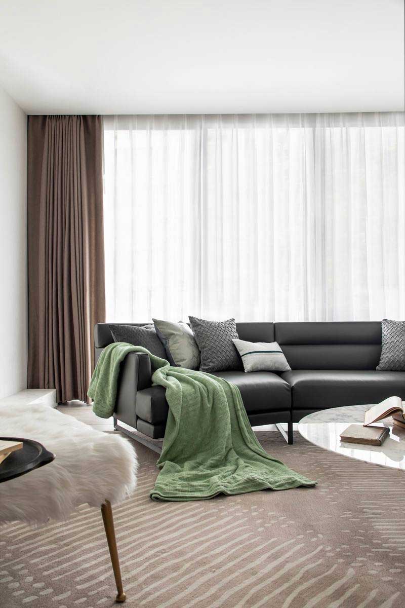 深圳羅湖區極簡風80平方復式小戶型裝修設計地毯 深圳羅湖區極簡風80平方復式小戶型裝修設計地毯