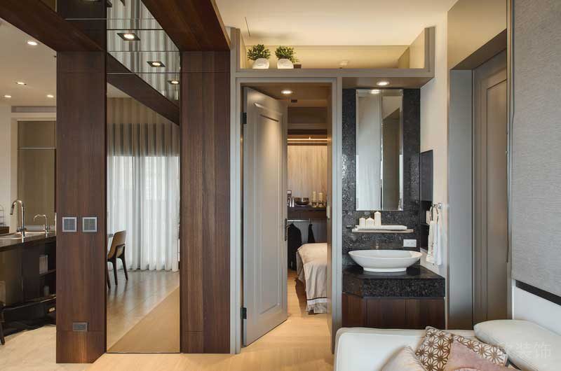 深圳福田區景田輕奢風小戶型裝修設計燈光效果 深圳福田區景田輕奢風小戶型裝修設計燈光效果