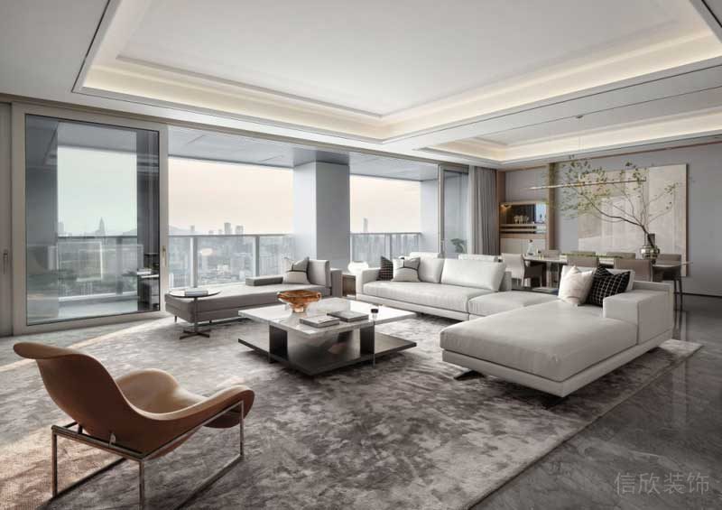 深圳寶安區(qū)現(xiàn)代簡約風(fēng)格精裝修設(shè)計施工客餐廳 深圳寶安區(qū)現(xiàn)代簡約風(fēng)格精裝修設(shè)計施工客餐廳