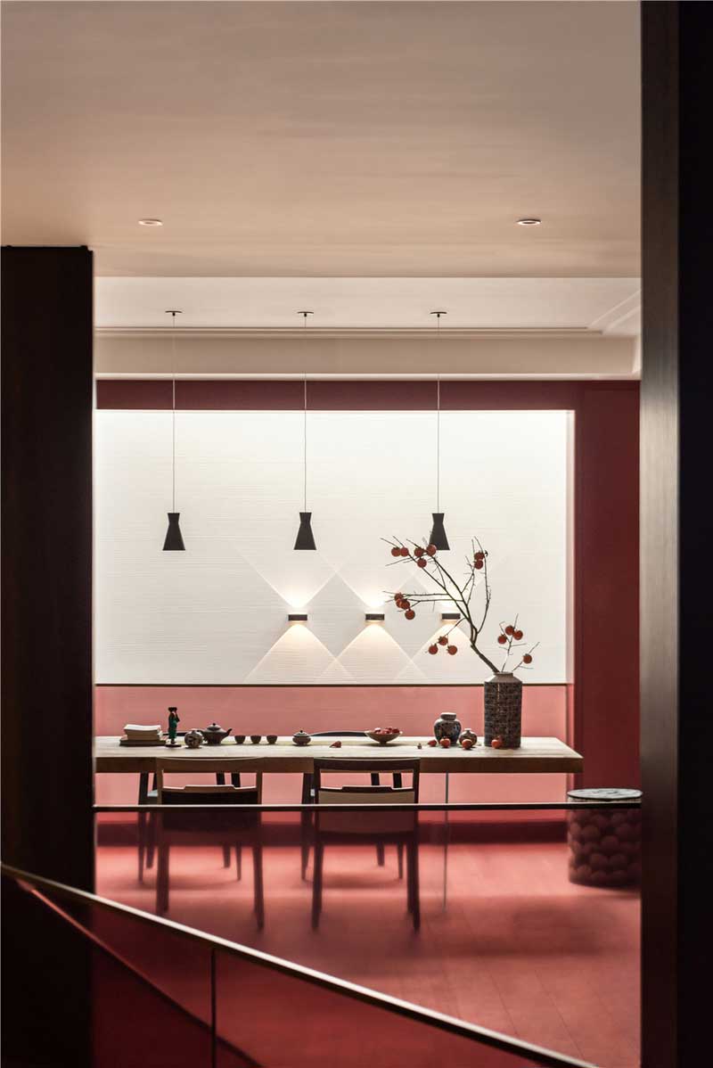 深圳寶安新中式田園風別墅裝修接待空間 深圳寶安新中式田園風別墅裝修接待空間