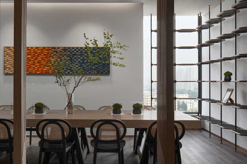 深圳龍華觀瀾新中式辦公室裝修大會(huì)議室 深圳龍華觀瀾新中式辦公室裝修大會(huì)議室