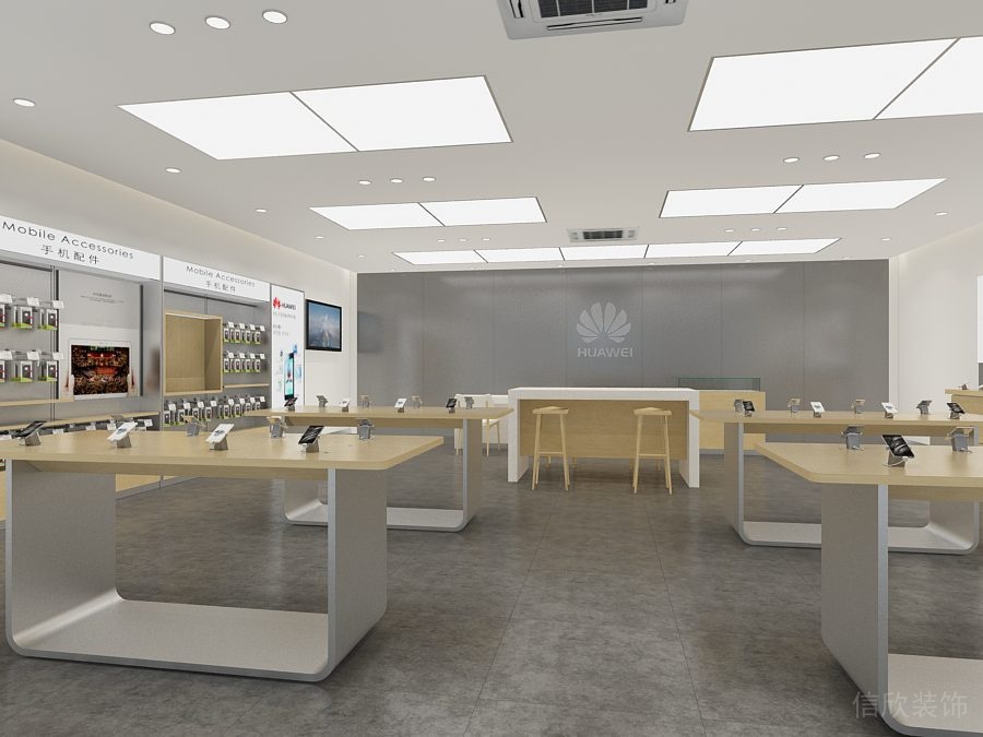 深圳福田COCO Park現(xiàn)代風(fēng)格華為專賣店裝修設(shè)計企業(yè)形象背景墻 深圳福田COCO Park現(xiàn)代風(fēng)格華為專賣店裝修設(shè)計企業(yè)形象背景墻