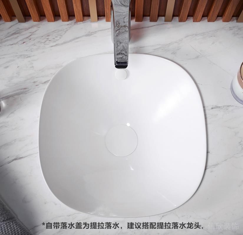 科勒臺(tái)盆水槽細(xì)節(jié)展示1