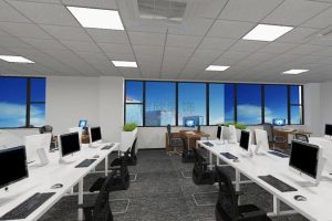 深圳現(xiàn)代簡約辦公室裝修設(shè)計(jì) 公共辦公區(qū) 2