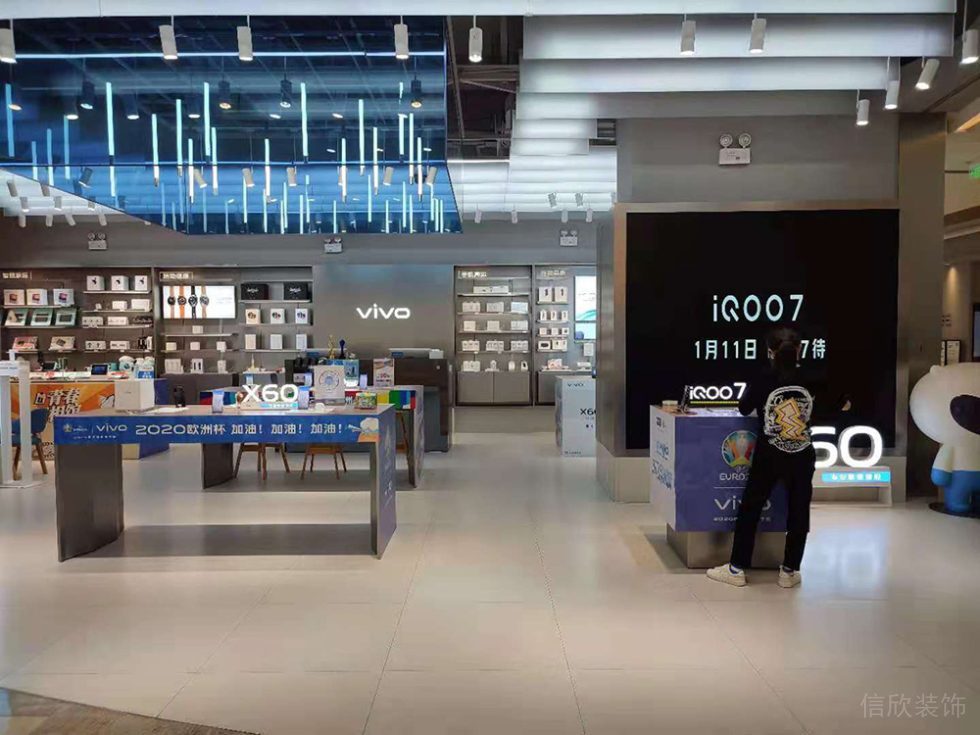 深圳羅湖現代風格vivo專賣店裝修產品展示區 深圳羅湖現代風格vivo專賣店裝修產品展示區