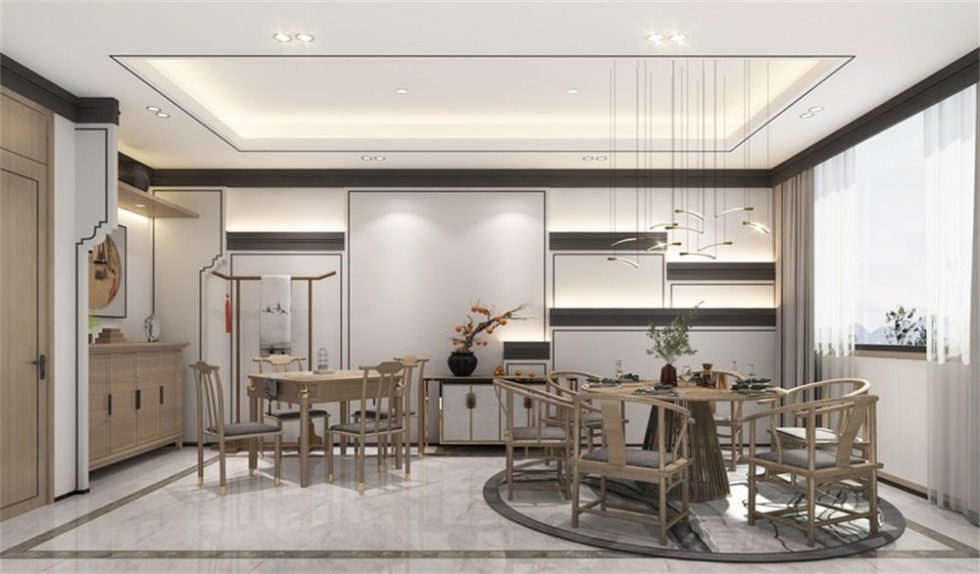 深圳新中式餐飲店裝修設(shè)計貴賓包間 深圳新中式餐飲店裝修設(shè)計貴賓包間