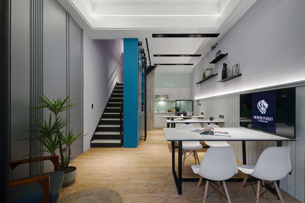 寶安華僑城瑞灣府簡約風格辦公室裝修原木色地板 寶安華僑城瑞灣府簡約風格辦公室裝修原木色地板