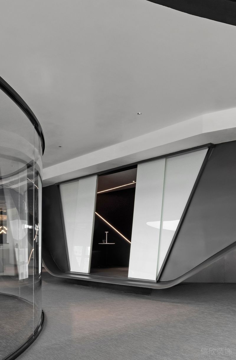 深圳福田卓越城現代風格辦公室裝修設計過道 深圳福田卓越城現代風格辦公室裝修設計過道