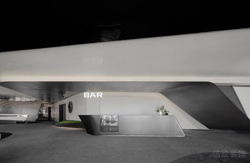 深圳福田卓越城現代風格辦公室裝修設計吧臺洽談區 深圳福田卓越城現代風格辦公室裝修設計吧臺洽談區