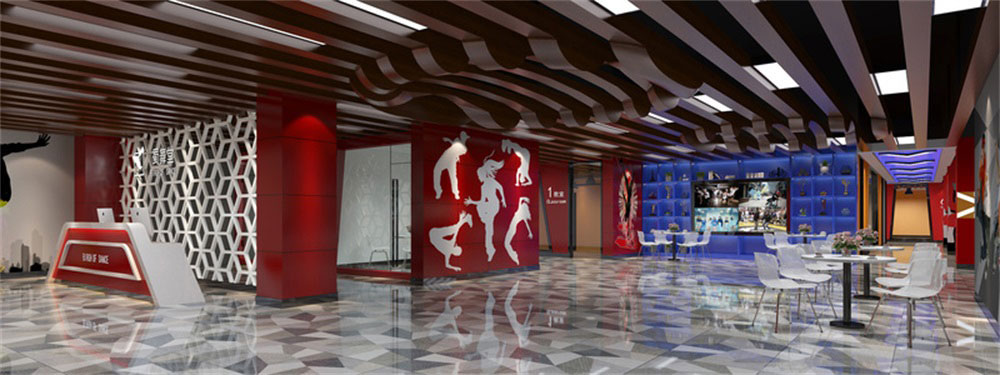 深圳市龍崗區龍崗中心城街舞培訓機構前廳 深圳市龍崗區龍崗中心城街舞培訓機構前廳