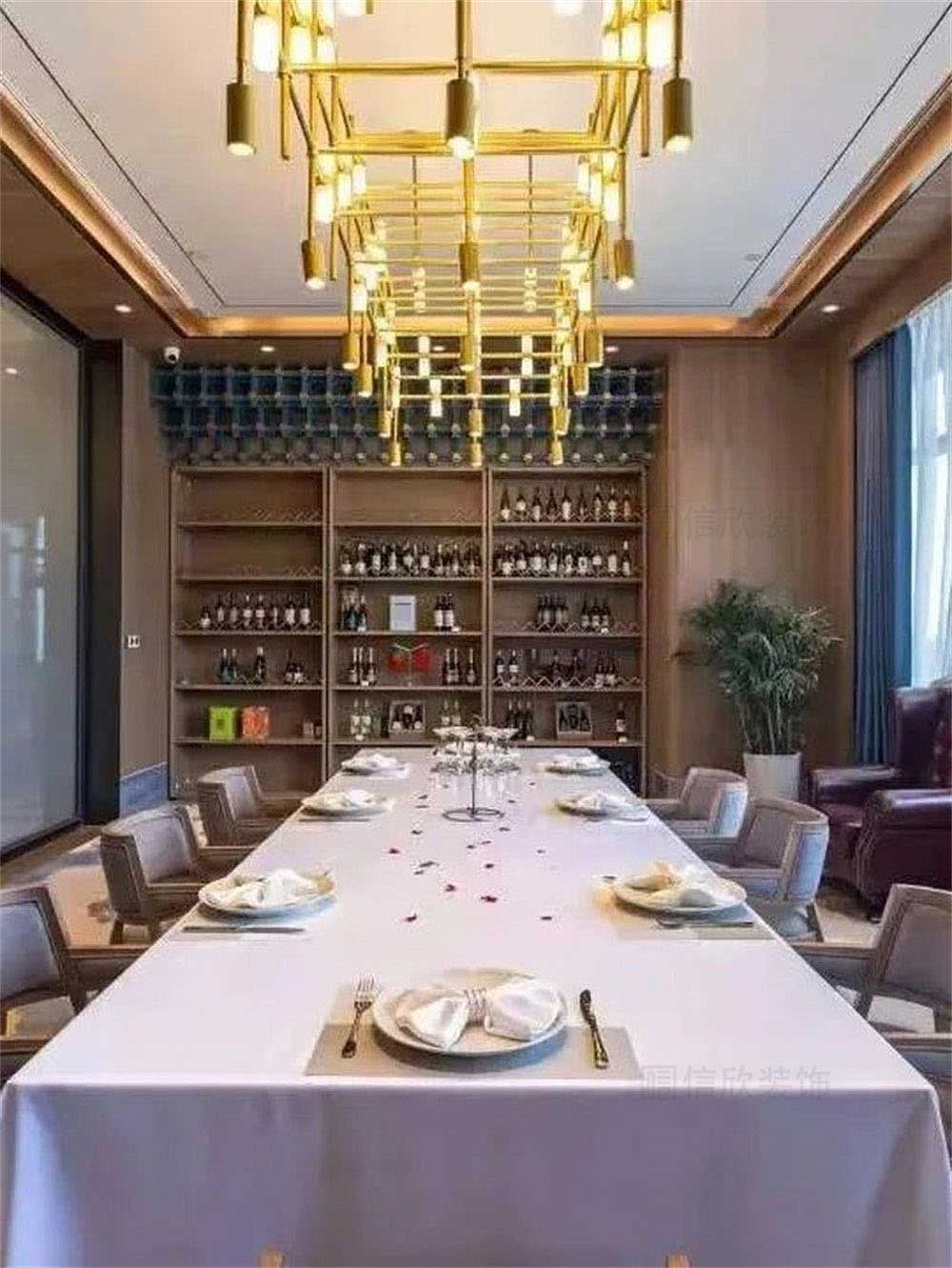 深圳龍崗藍(lán)調(diào)輕奢風(fēng)格酒吧裝修設(shè)計元素概念