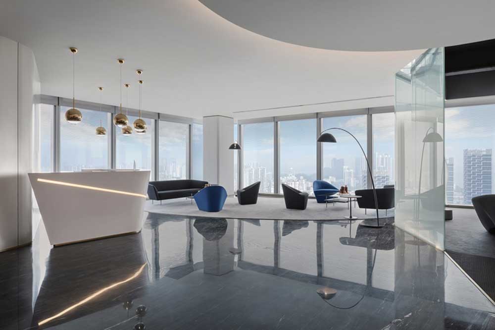 南山區(qū)中科納能大廈現(xiàn)代簡約風(fēng)格辦公室裝修前廳 南山區(qū)中科納能大廈現(xiàn)代簡約風(fēng)格辦公室裝修前廳