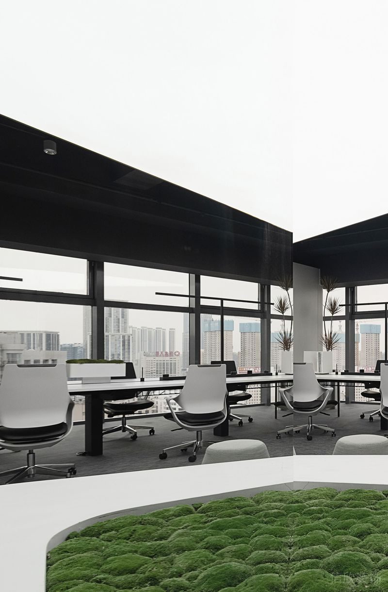 深圳福田卓越城現代風格辦公室裝修設計沙盤區 深圳福田卓越城現代風格辦公室裝修設計沙盤區