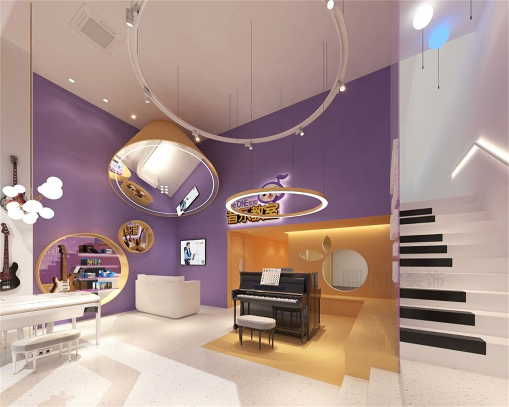 深圳市福田區音樂培訓教室前廳 深圳市福田區音樂培訓教室前廳