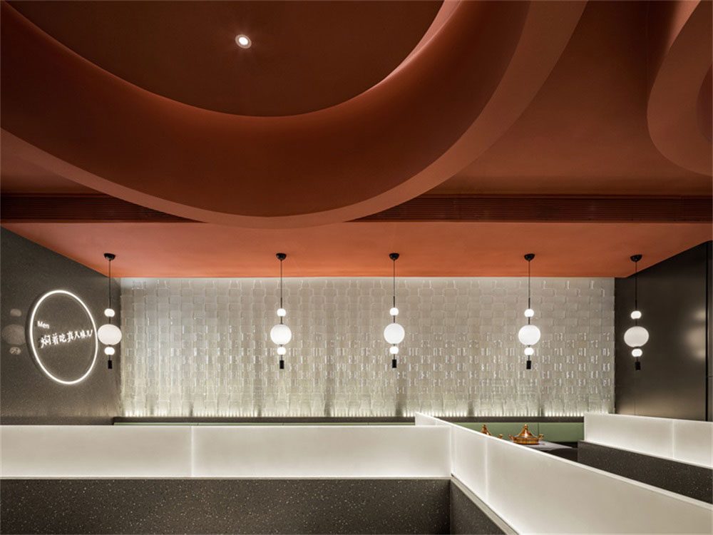 龍崗黃記煌現代風格餐飲連鎖店裝修設計天花 龍崗黃記煌現代風格餐飲連鎖店裝修設計天花