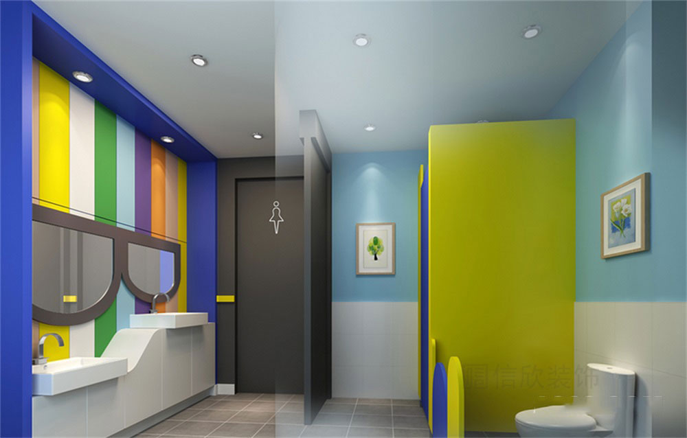 深圳市龍崗區(qū)平湖津慧書畫教育培訓(xùn)基地裝修設(shè)計衛(wèi)生間