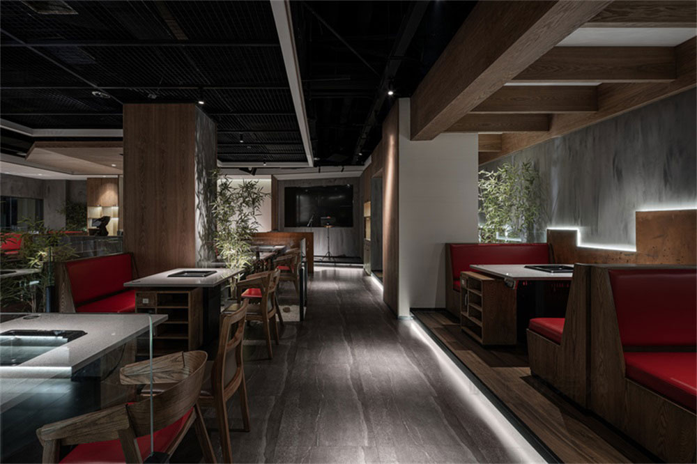 深圳羅湖工業風火鍋店裝修設計動線規劃 深圳羅湖工業風火鍋店裝修設計動線規劃