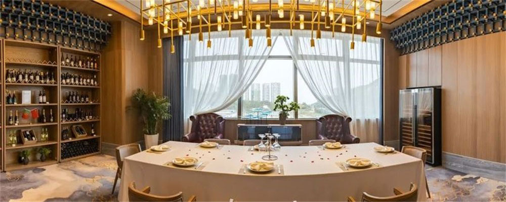 深圳龍崗藍(lán)調(diào)輕奢風(fēng)格酒吧裝修設(shè)計多功能包房