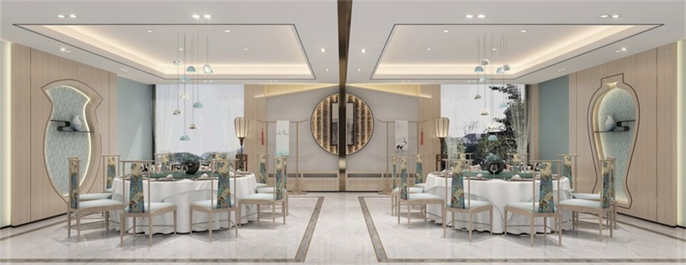 深圳新中式餐飲店裝修設(shè)計大廳用餐區(qū) 深圳新中式餐飲店裝修設(shè)計大廳用餐區(qū)