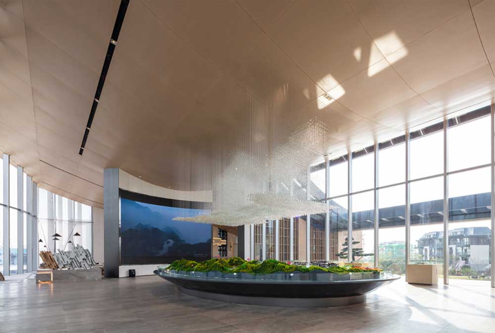 深圳市羅湖區(qū)中洲坊創(chuàng)意中心現(xiàn)代中式辦公室裝修案例沙盤展示區(qū) 深圳市羅湖區(qū)中洲坊創(chuàng)意中心現(xiàn)代中式辦公室裝修案例沙盤展示區(qū)