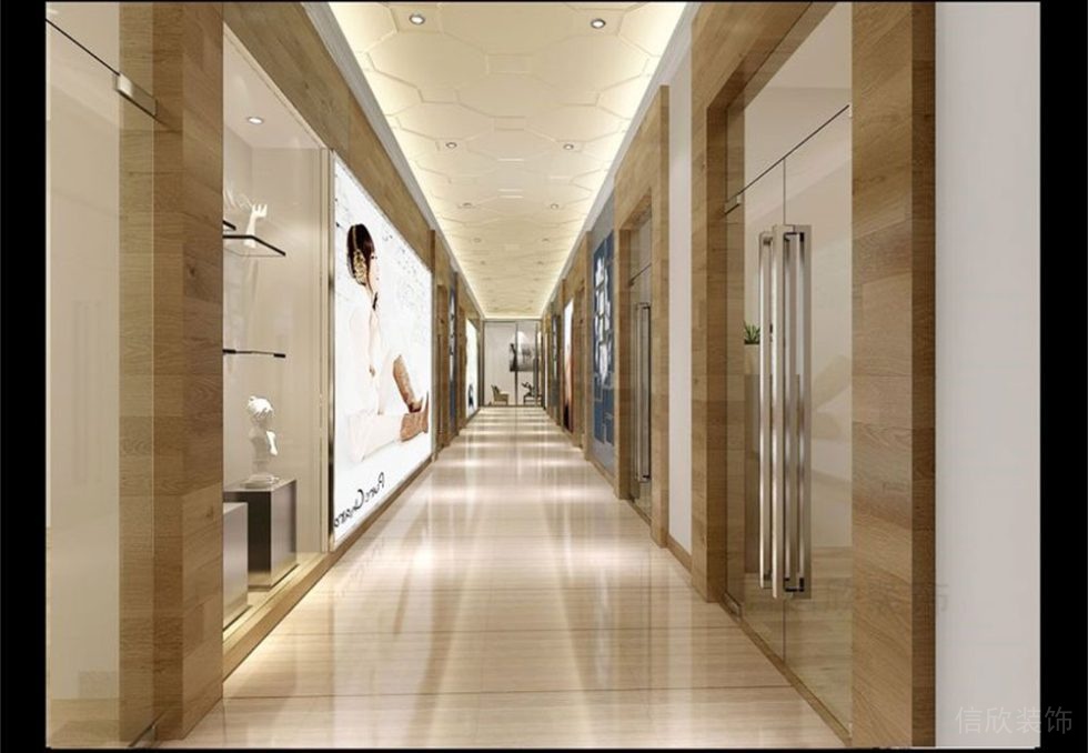 深圳市寶安區福永首腦美容美發培訓學院走廊 深圳市寶安區福永首腦美容美發培訓學院走廊