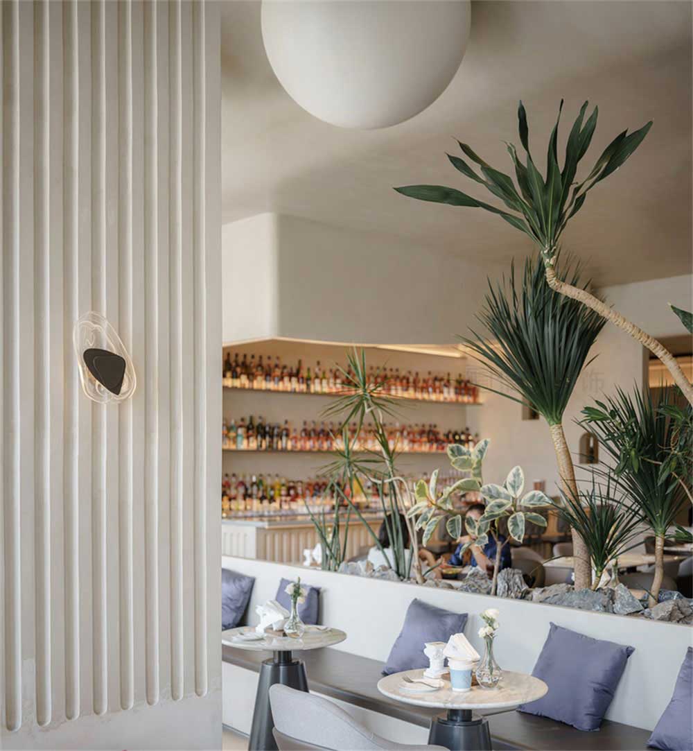 深圳寶安簡約風咖啡餐吧裝修設計餐桌 深圳寶安簡約風咖啡餐吧裝修設計餐桌