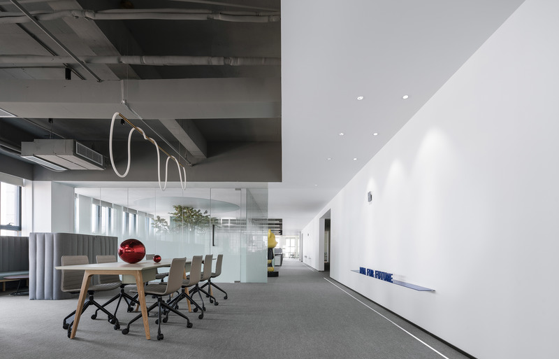 龍崗區啟迪協信深圳科技園簡約風格辦公室裝修開放式會議區 龍崗區啟迪協信深圳科技園簡約風格辦公室裝修開放式會議區